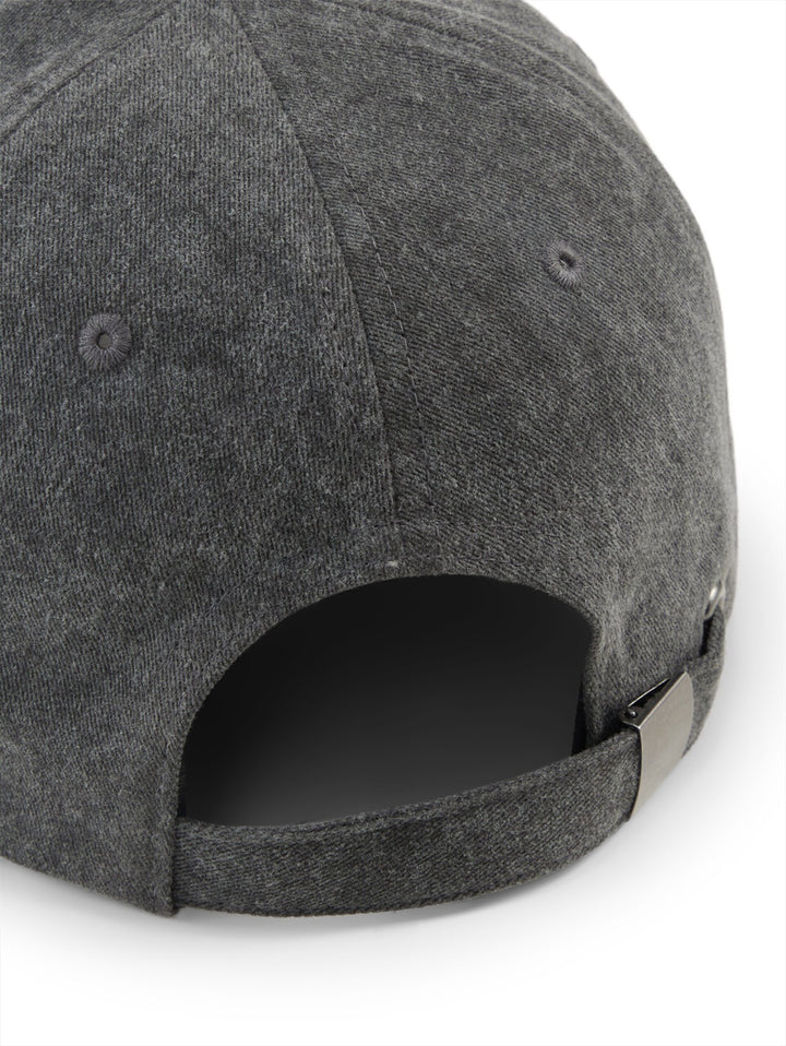 Cap with logo badge - Grey