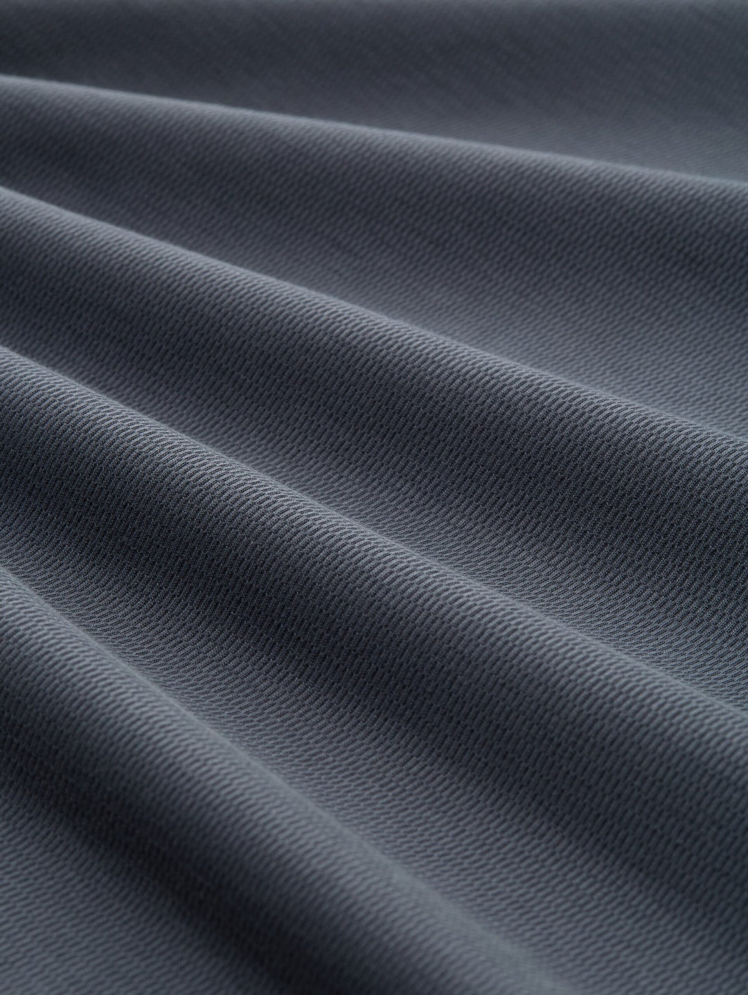 Relaxed fit polo shirt with zip - Grey
