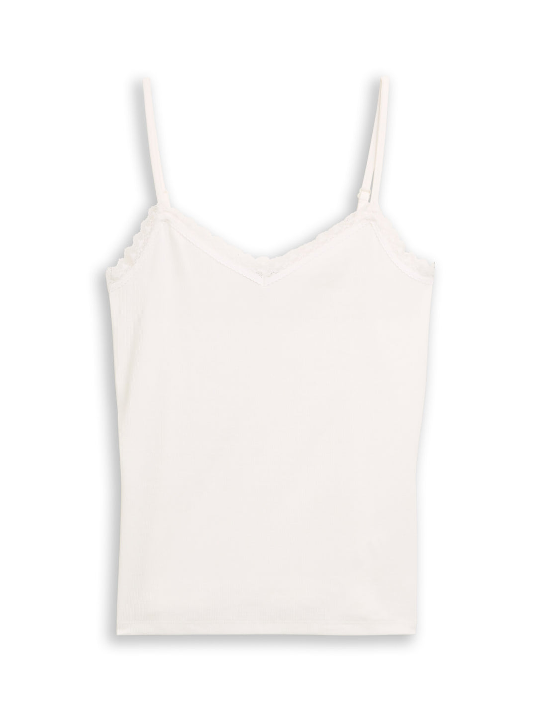 Top With Lace Detail - Off White