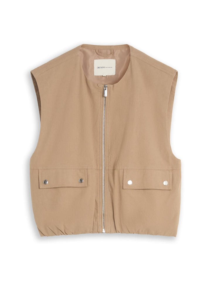 Summer Gilet - Mink Beige