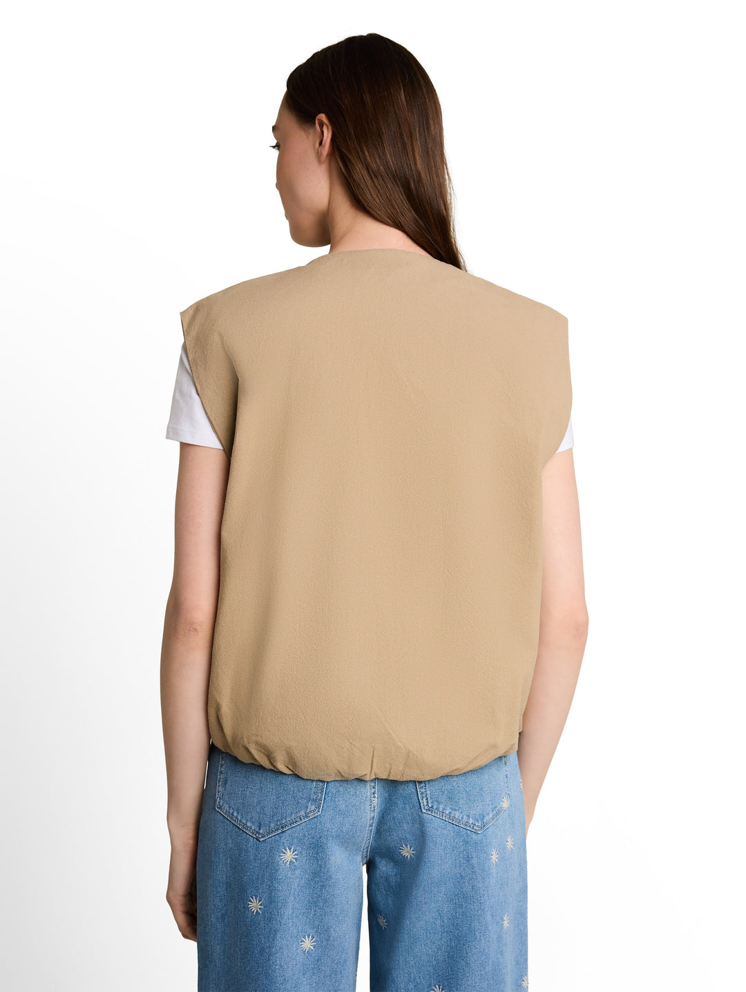 Summer Gilet - Mink Beige