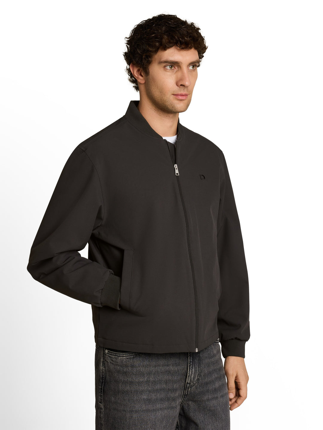 Bomber Jacket - Coal Mine Grey