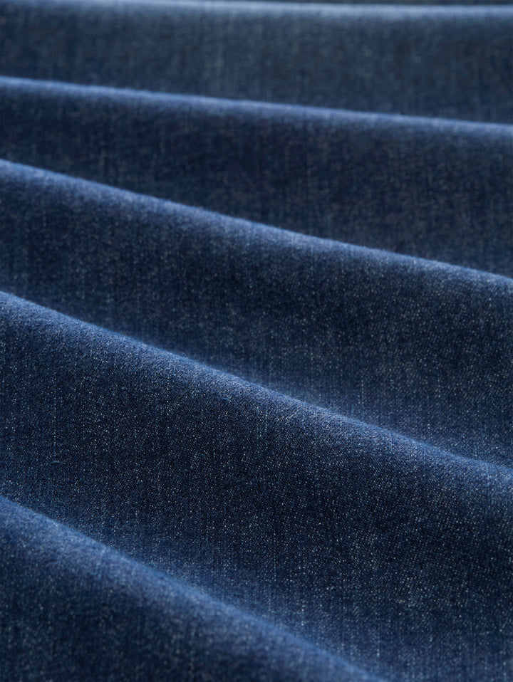 Ttemily Wide - Used Dark Stone Blue Denim