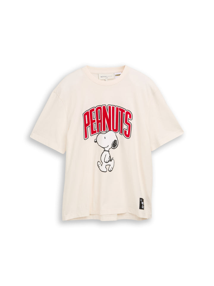 Relaxed Peanuts T-Shirt - Gardenia White