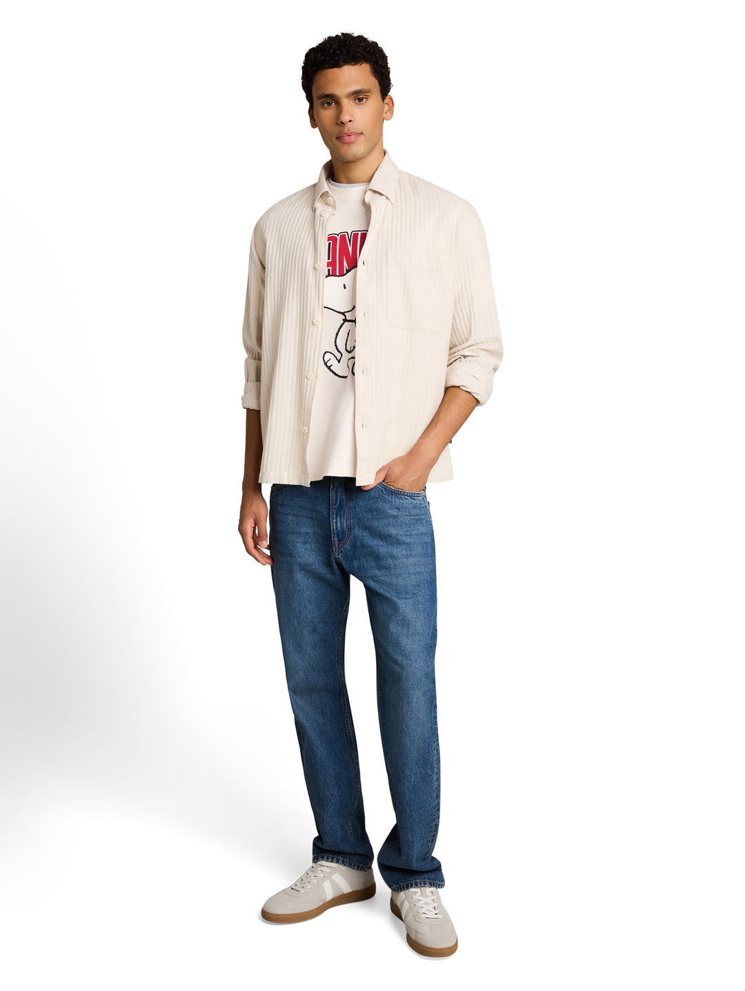 Relaxed Peanuts T-Shirt - Gardenia White