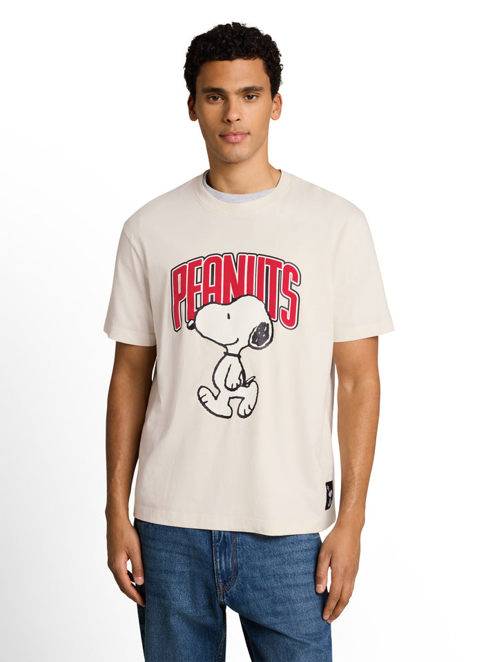 Relaxed Peanuts T-Shirt - Gardenia White