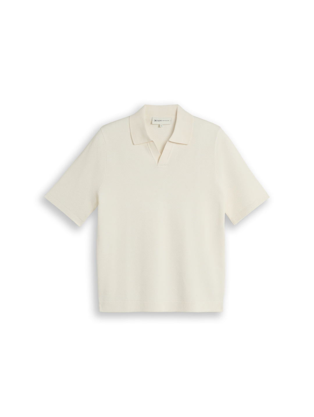 Pique Knit Polo - Wool White