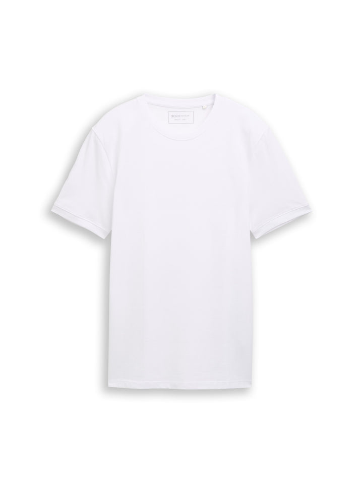 Piqué T-Shirt - White