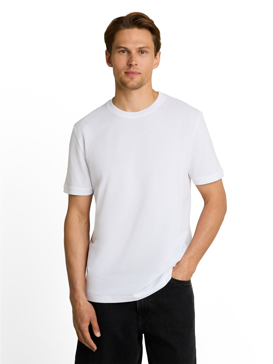 Piqué T-Shirt - White