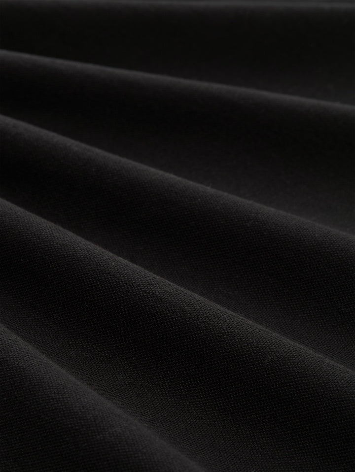 Piqué T-Shirt - Black