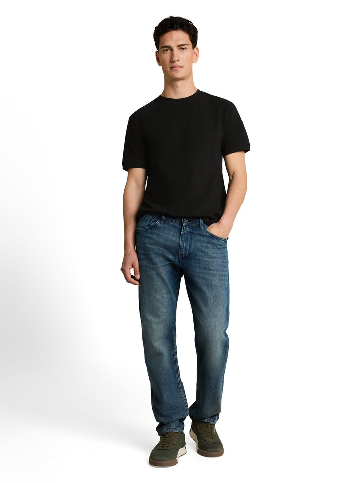 Piqué T-Shirt - Black