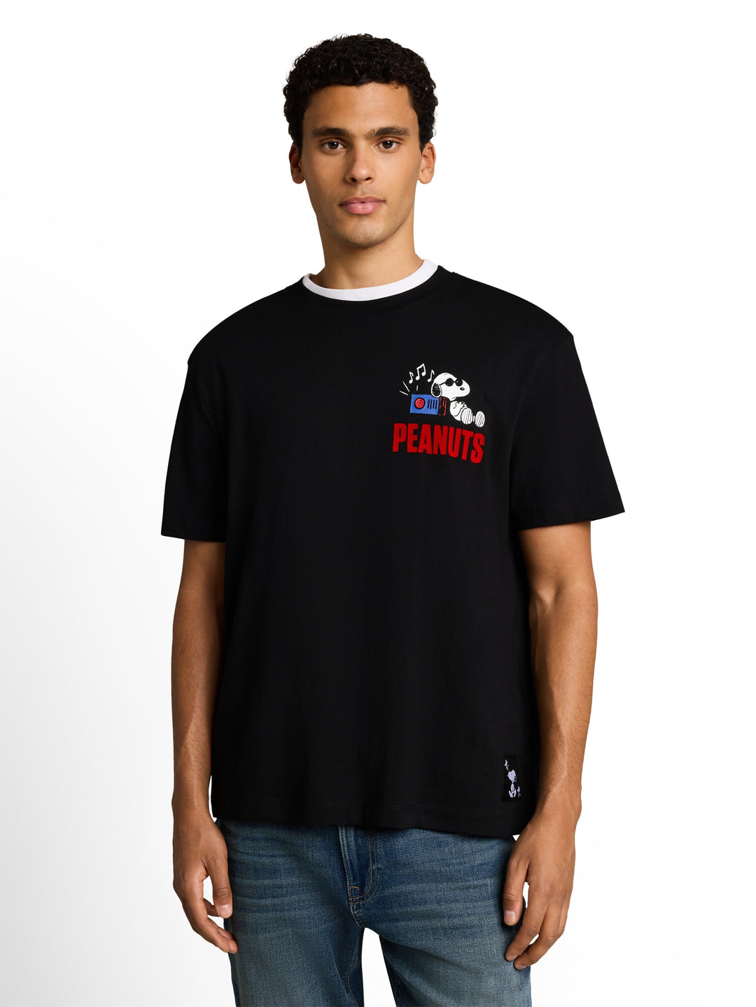 Relaxed Peanuts T-Shirt - Black