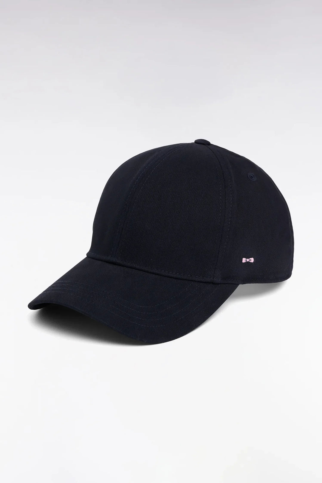 Navy Stretch Cotton Twill Cap