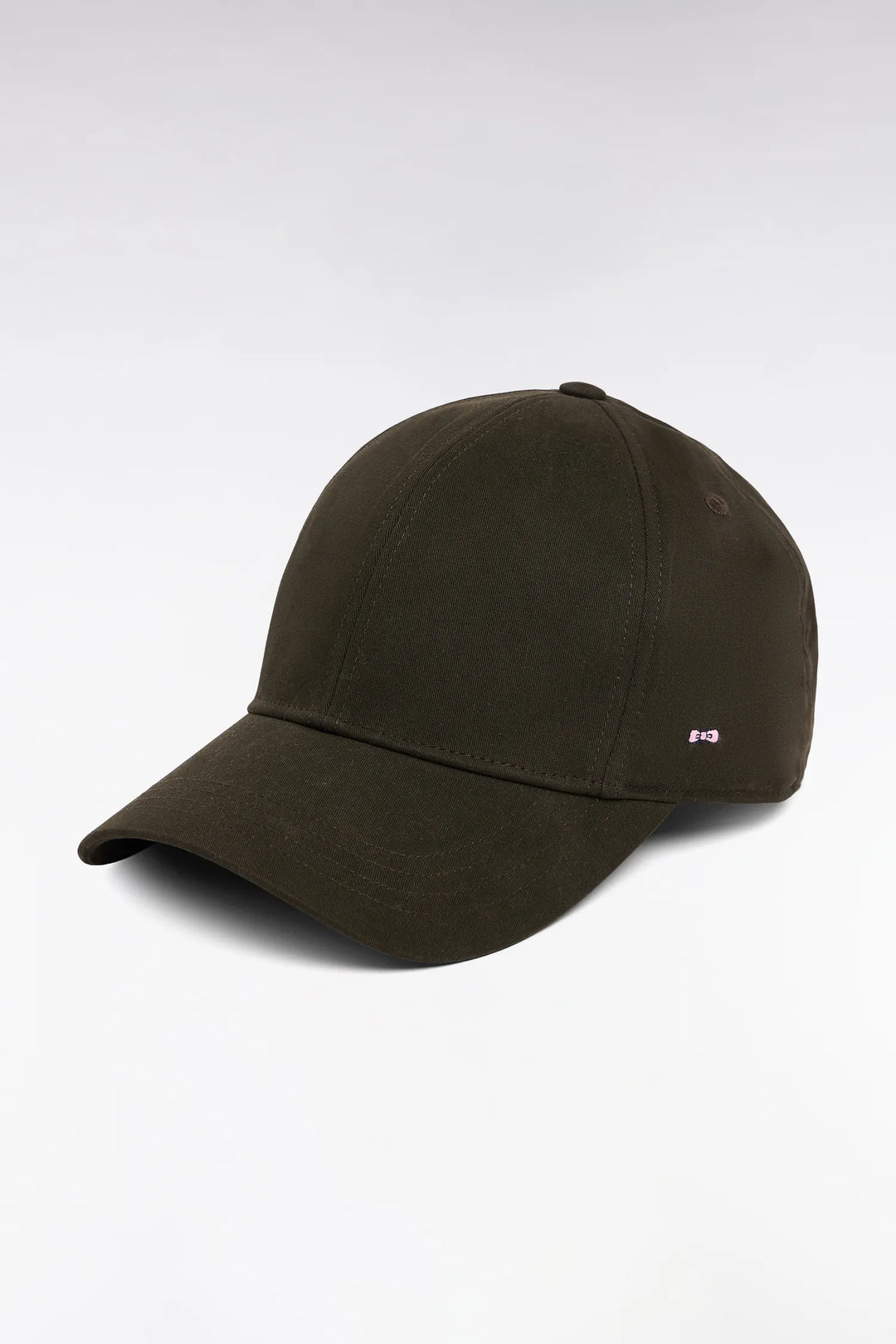 Khaki Stretch Cotton Twill Cap