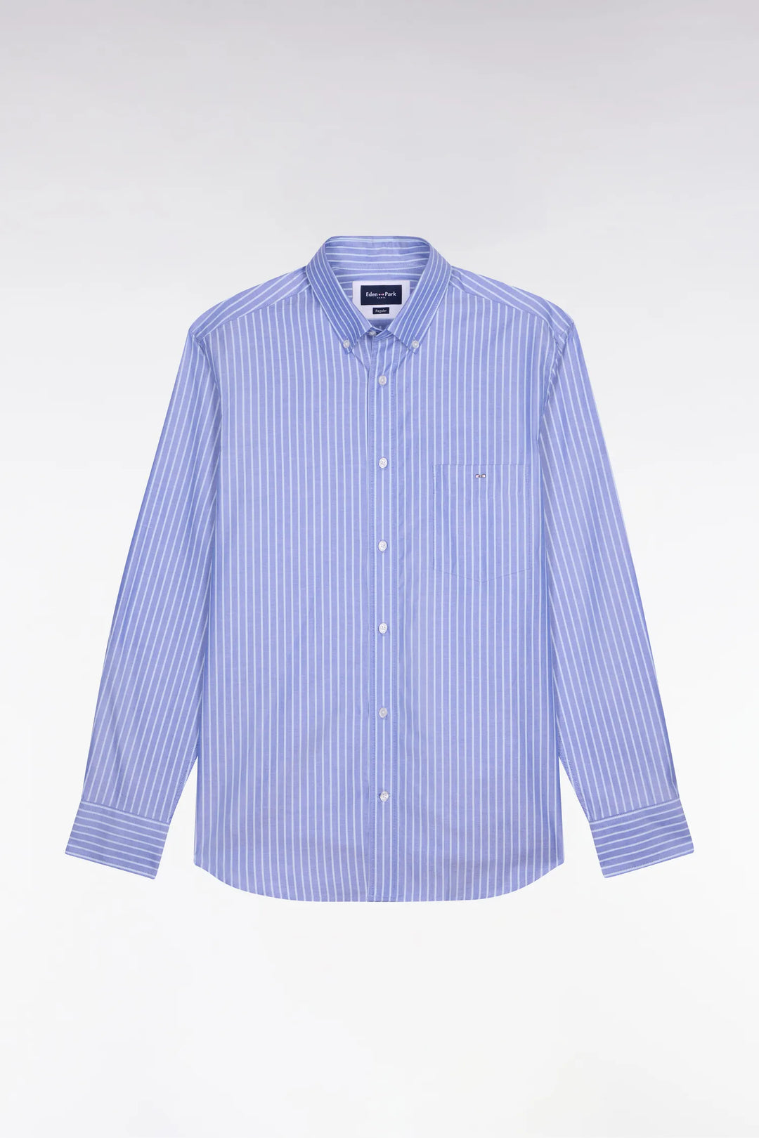 Regular Fit Pinpoint Striped Cotton Shirt
