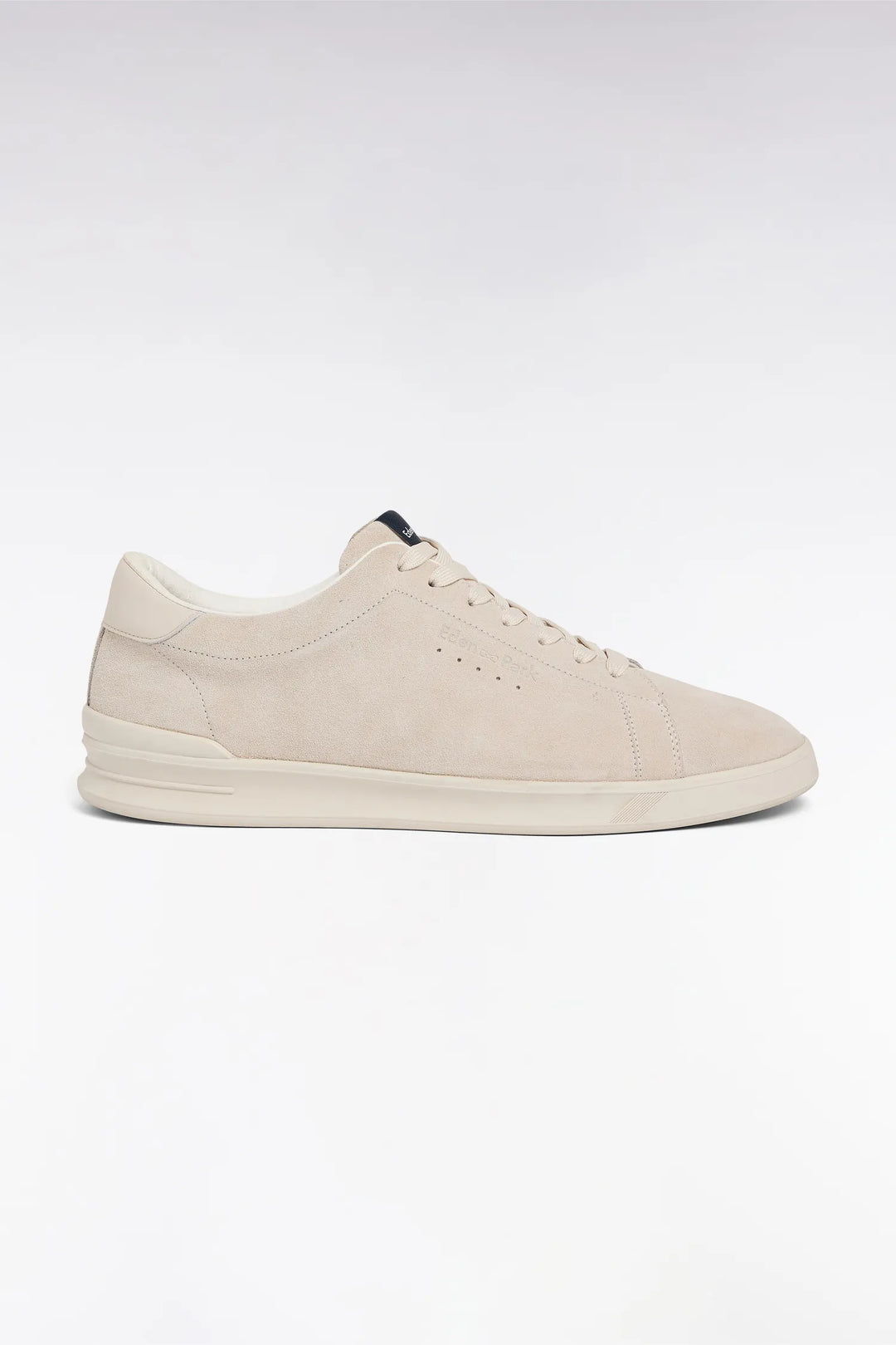 Grey Suede Leather Sneakers