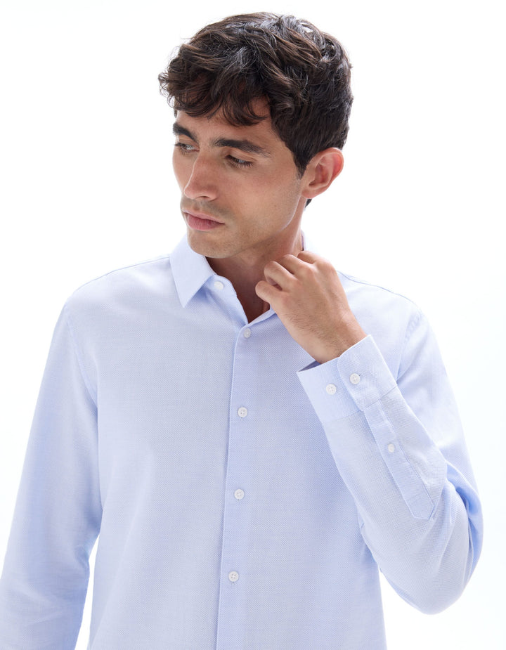 Long Sleeves Shirt - Blue