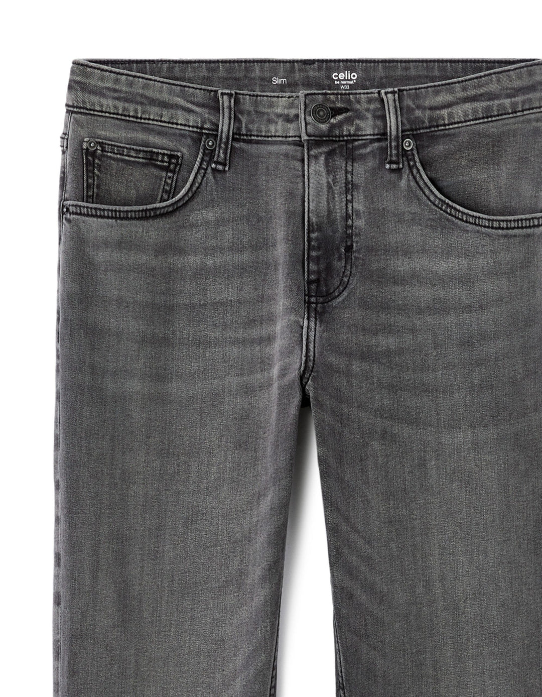 Jeans 1 Length - Grey