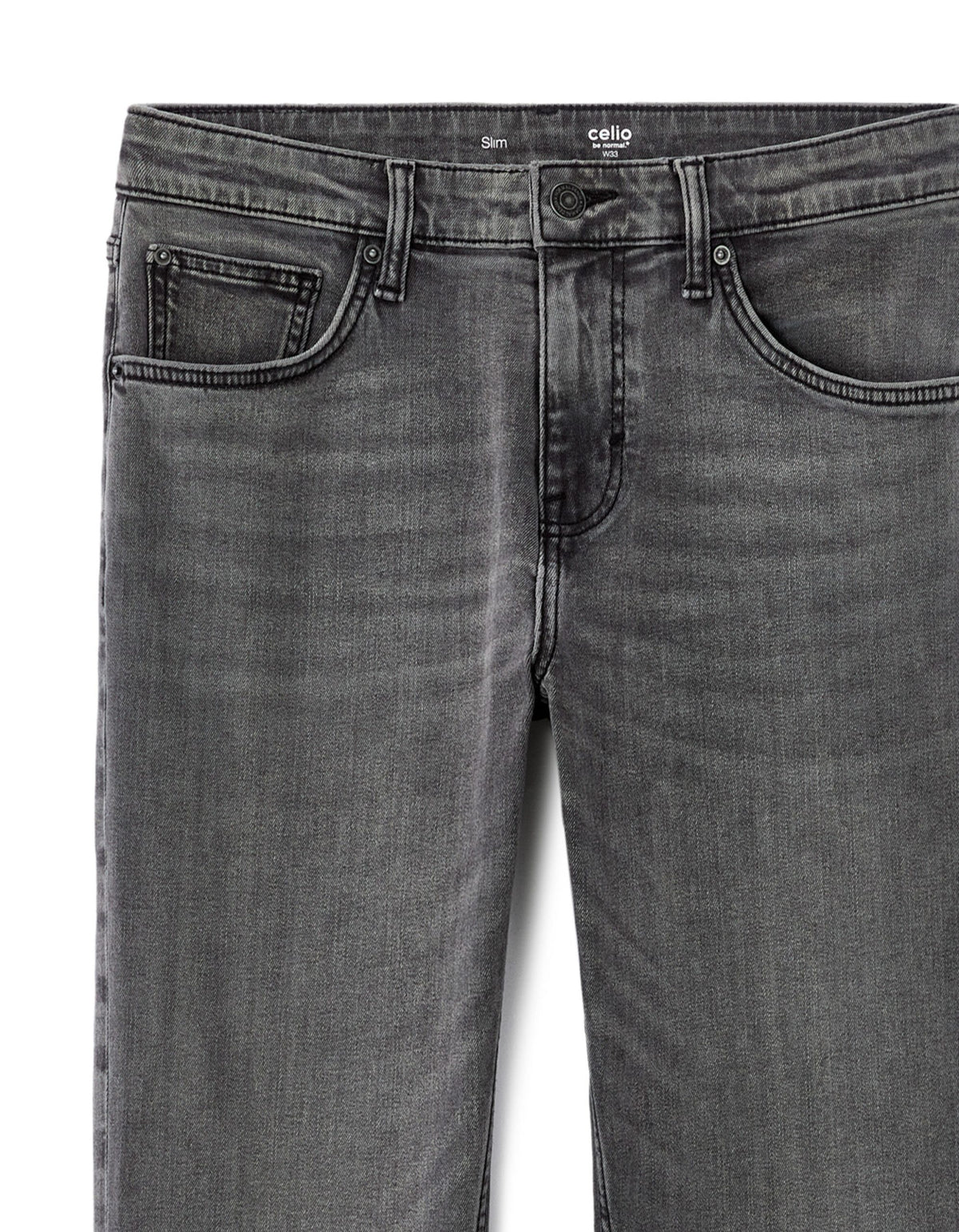 Jeans 1 Length - Grey