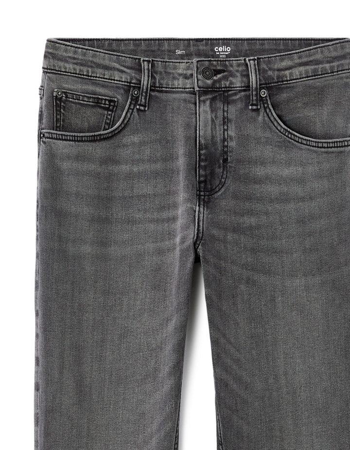 Jeans 1 Length - Grey