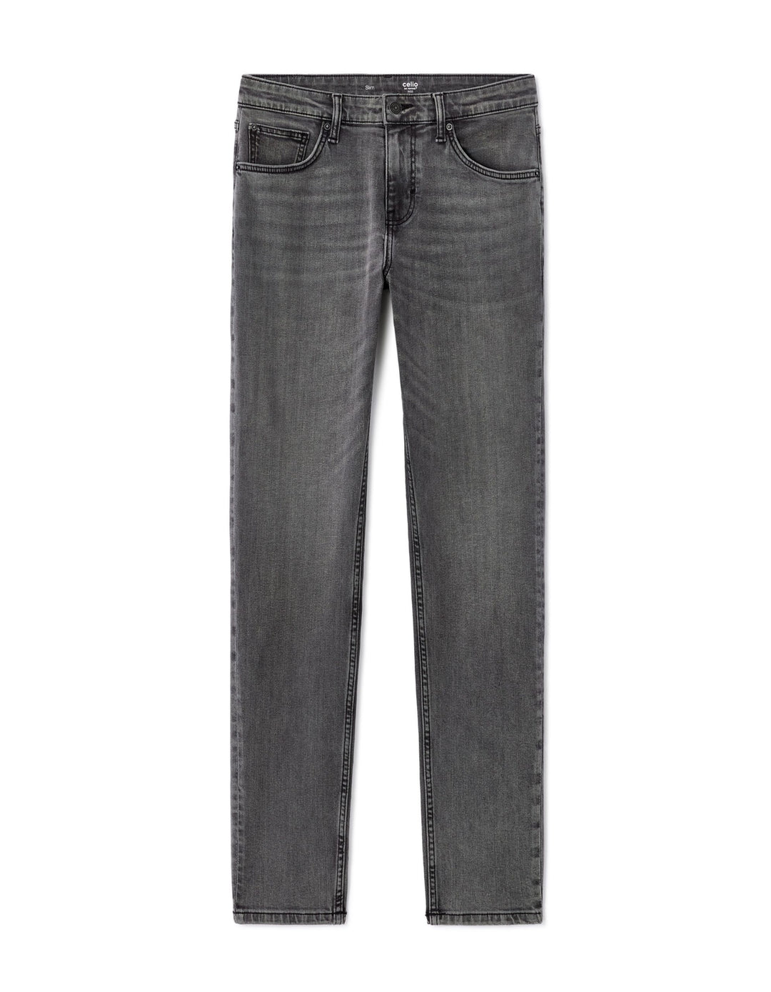 Jeans 1 Length - Grey