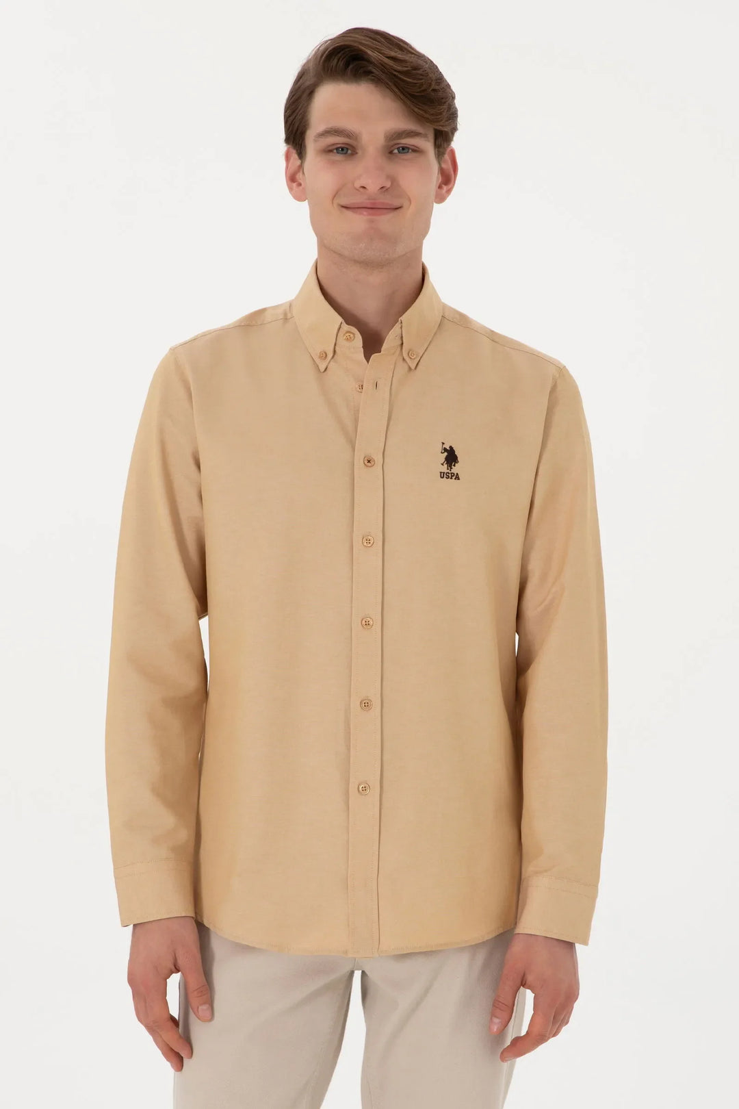 Camel Shirt Long Sleeve