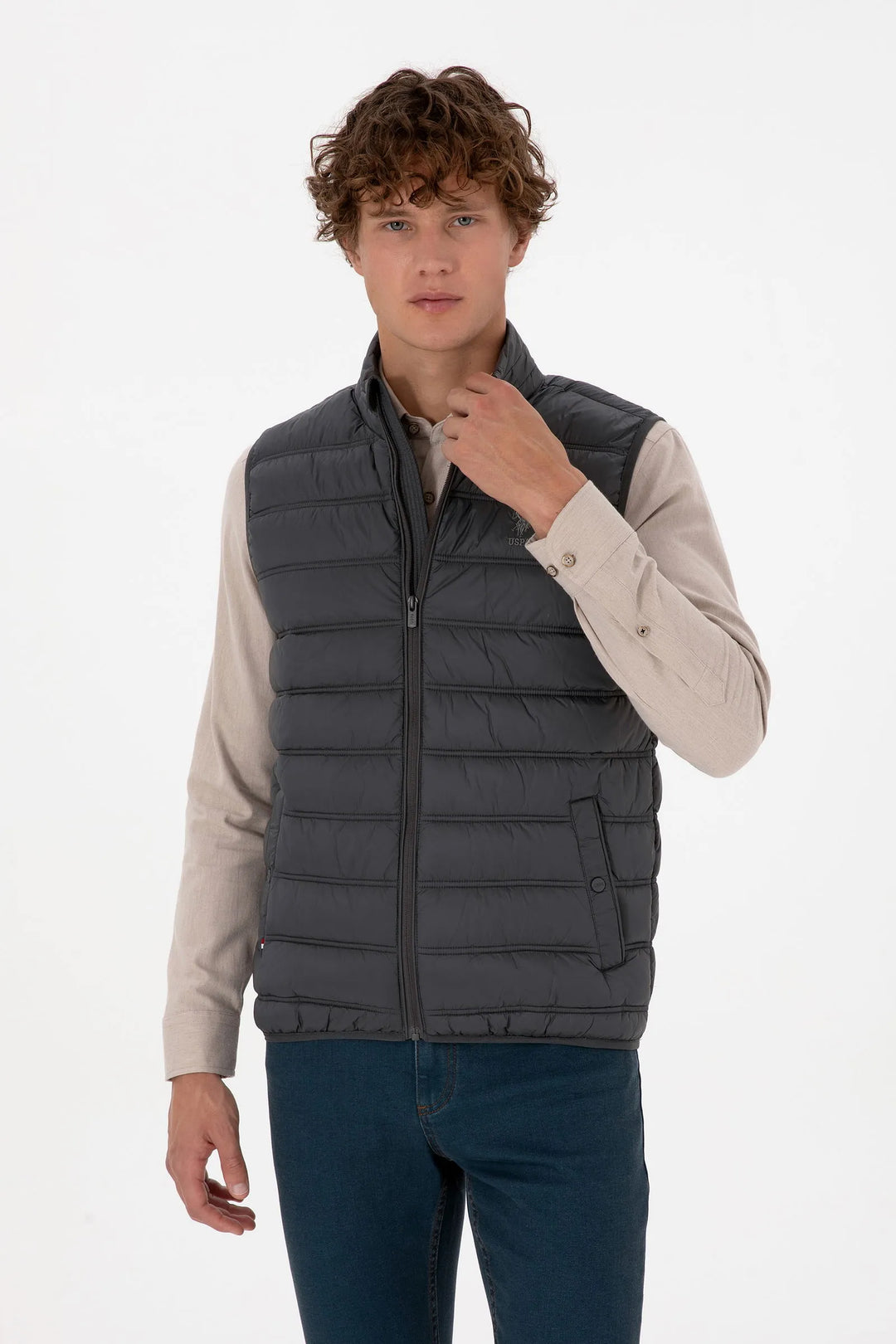 Grey Vest Jacket