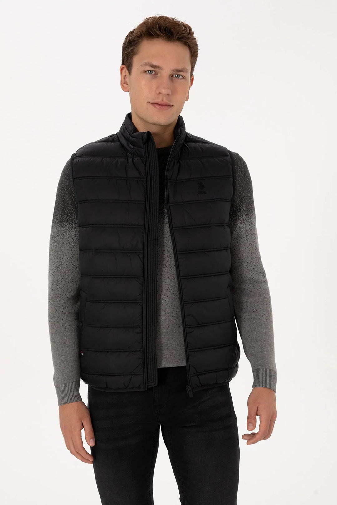 Black Vest With Logo