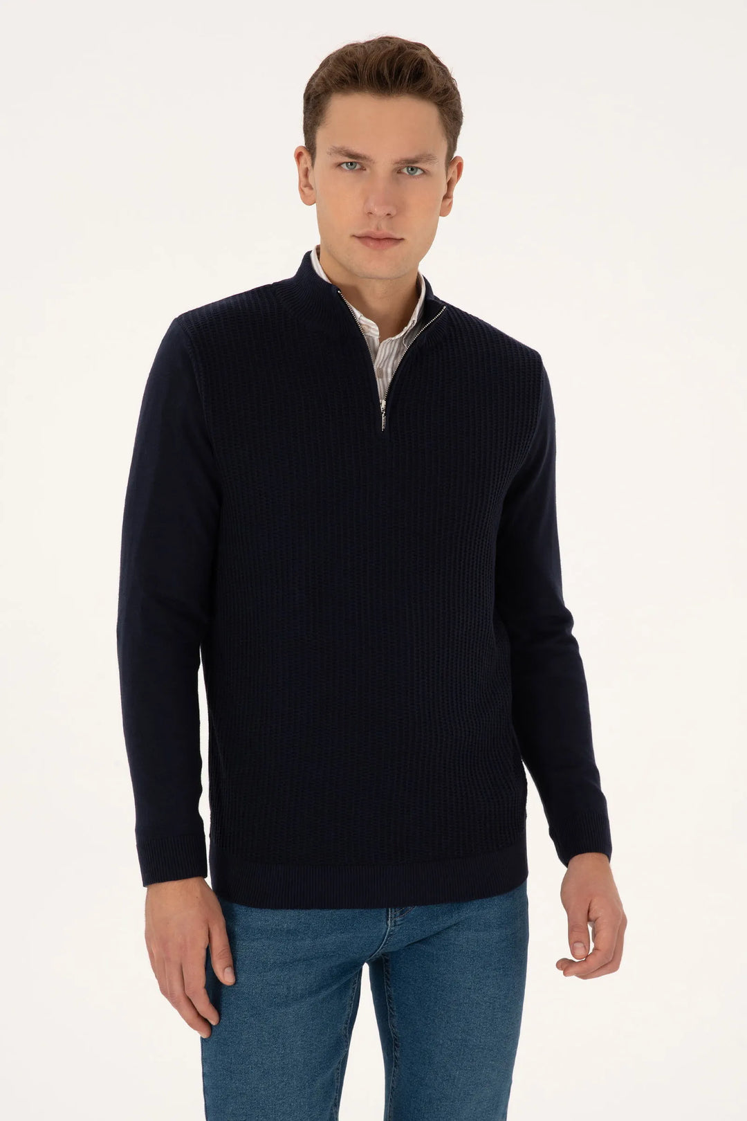 Navy Sweater