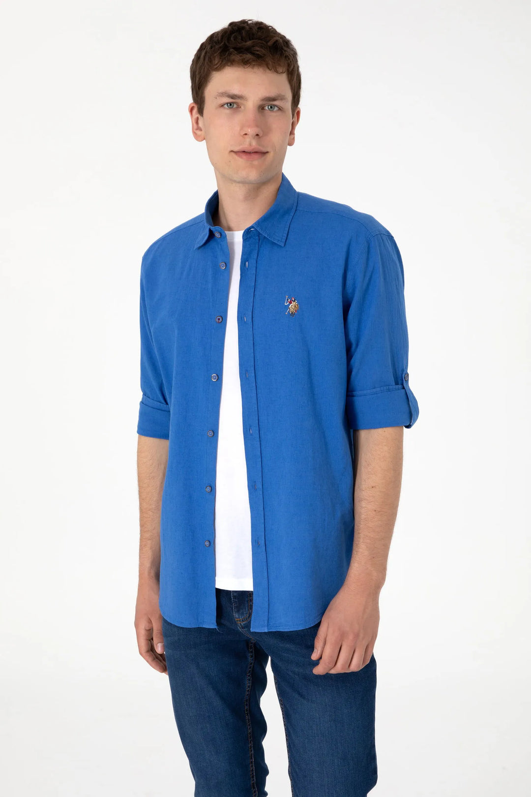 Indigo Shirt Long Sleeve