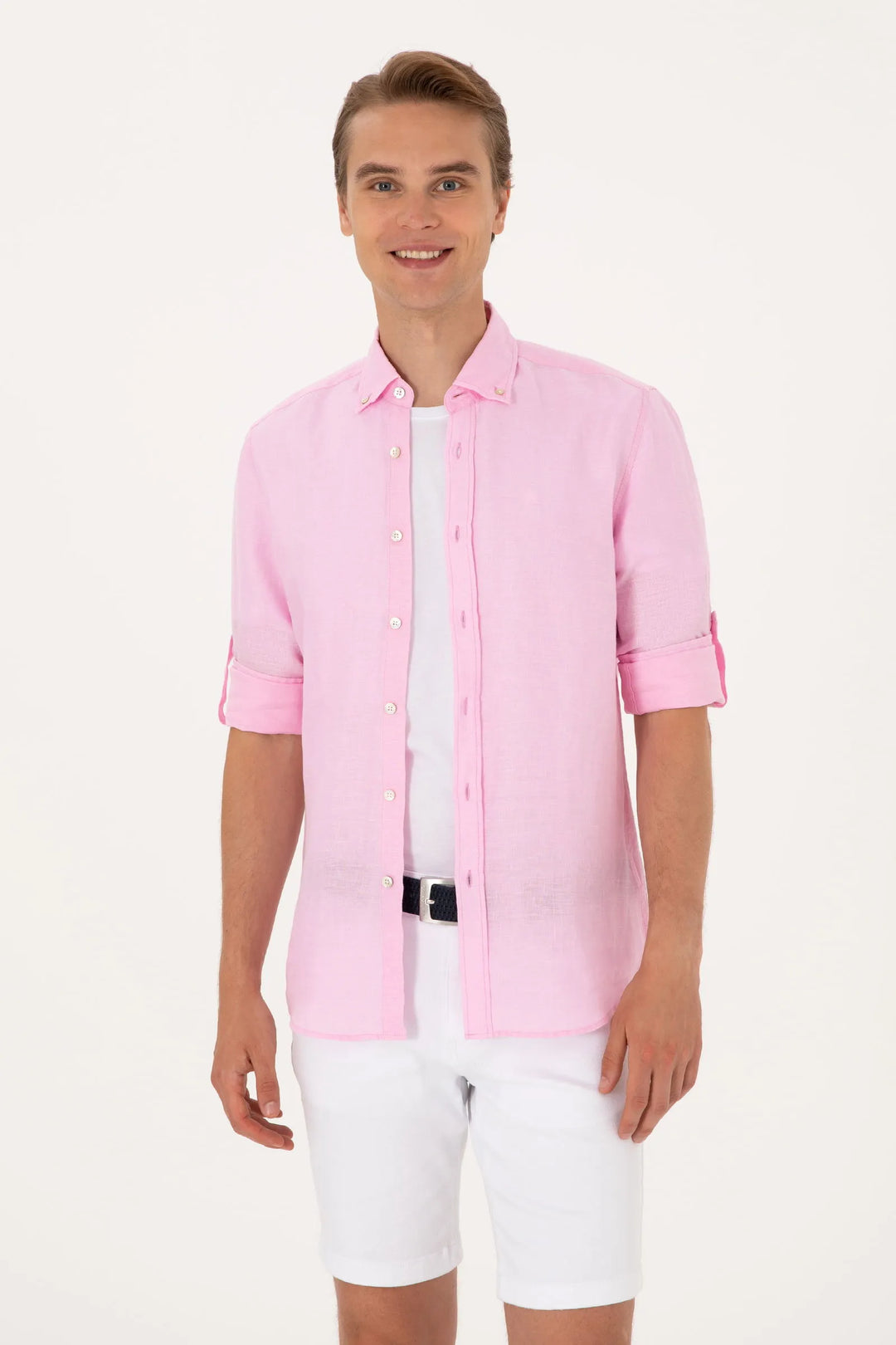 Pink Shirt Long Sleeve