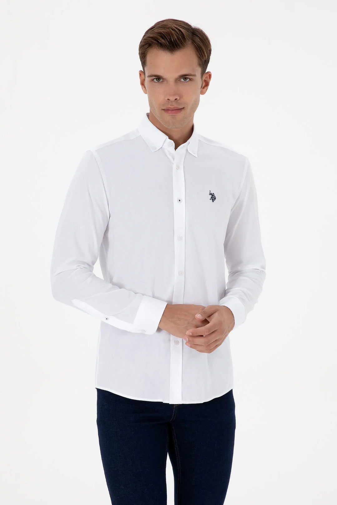 White Long Sleeve Shirt