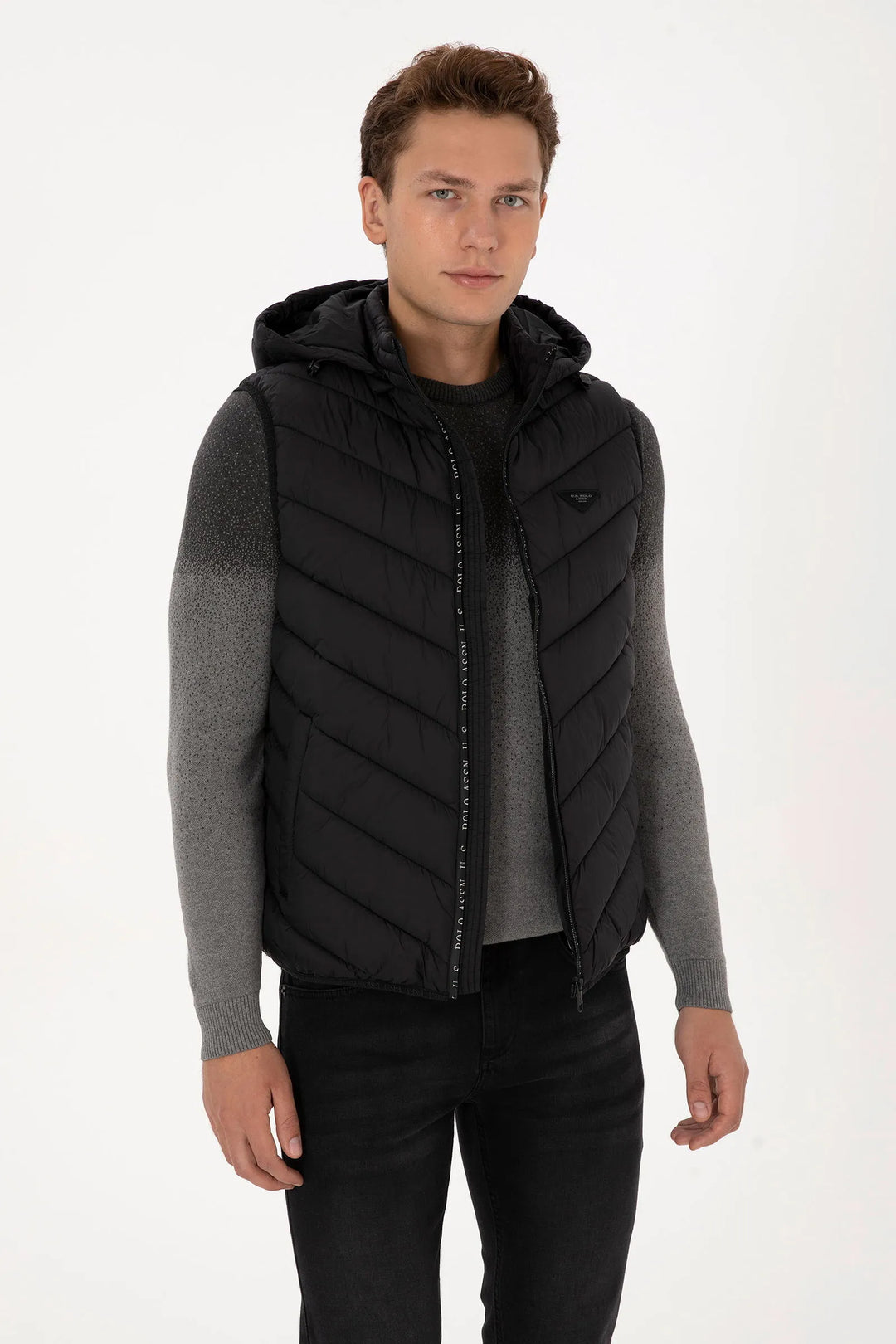 Black Vest With Logo
