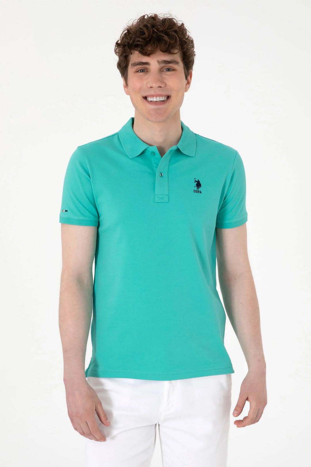 Mint Slim Fit Polo Shirt