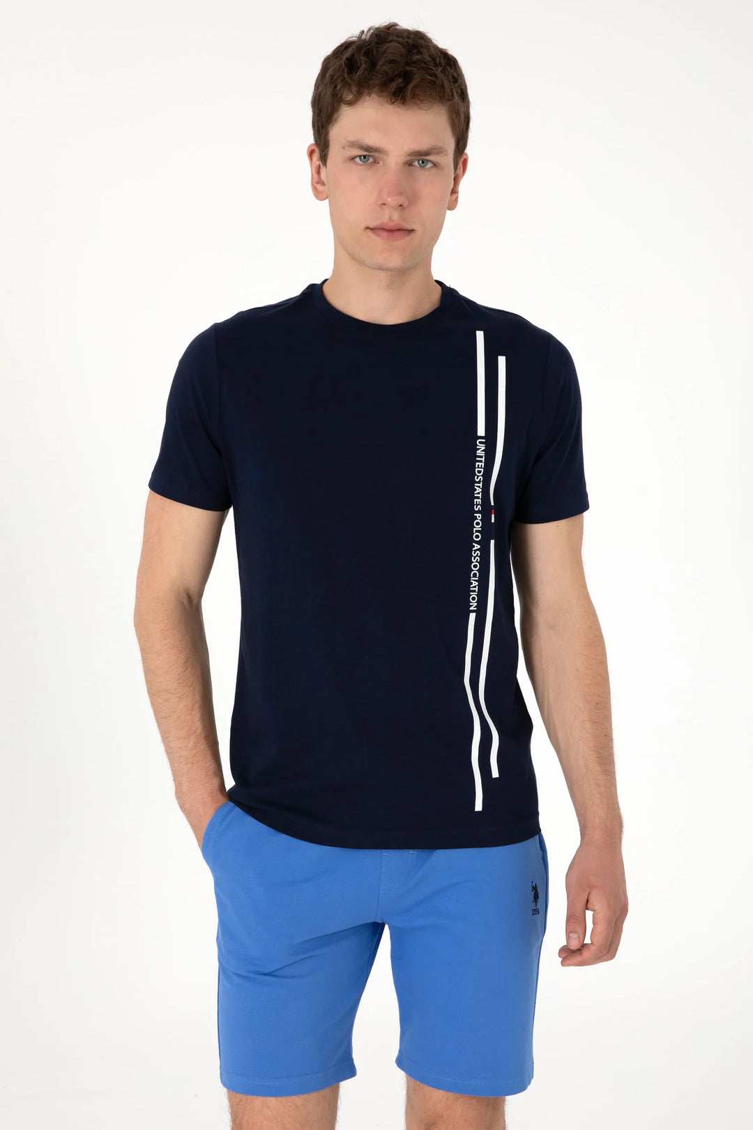 Navy Blue Regular Fit Polo Shirt