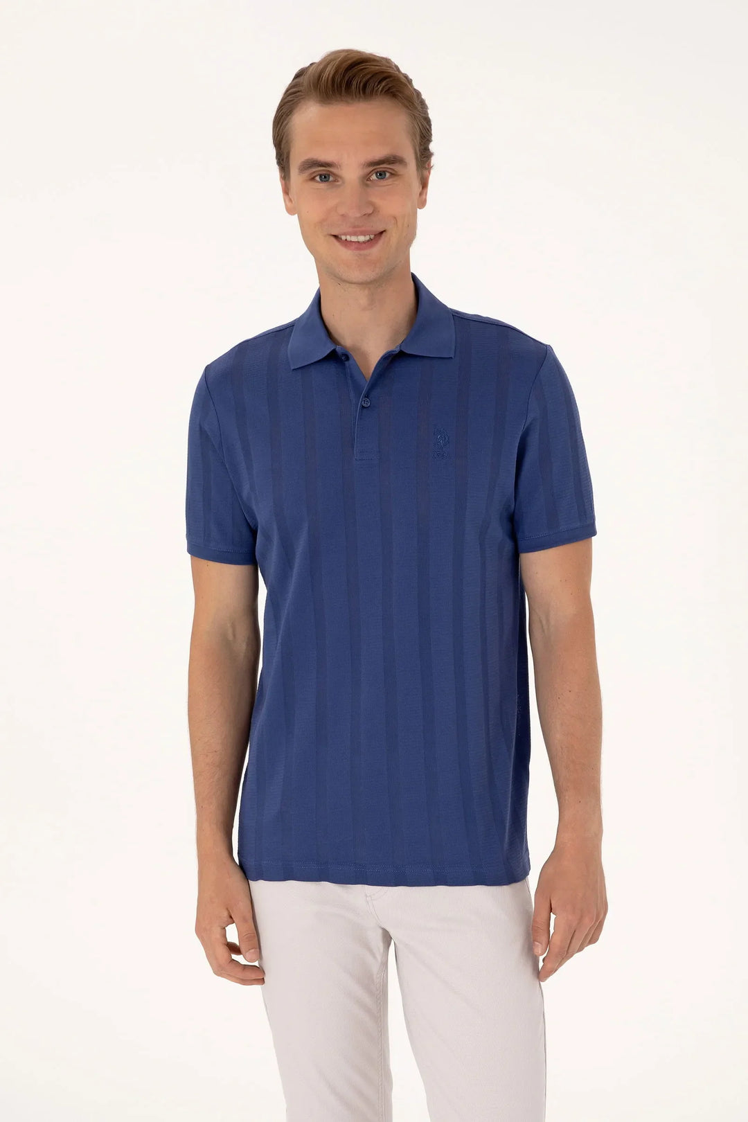 Light Navy Regular Fit Polo Shirt