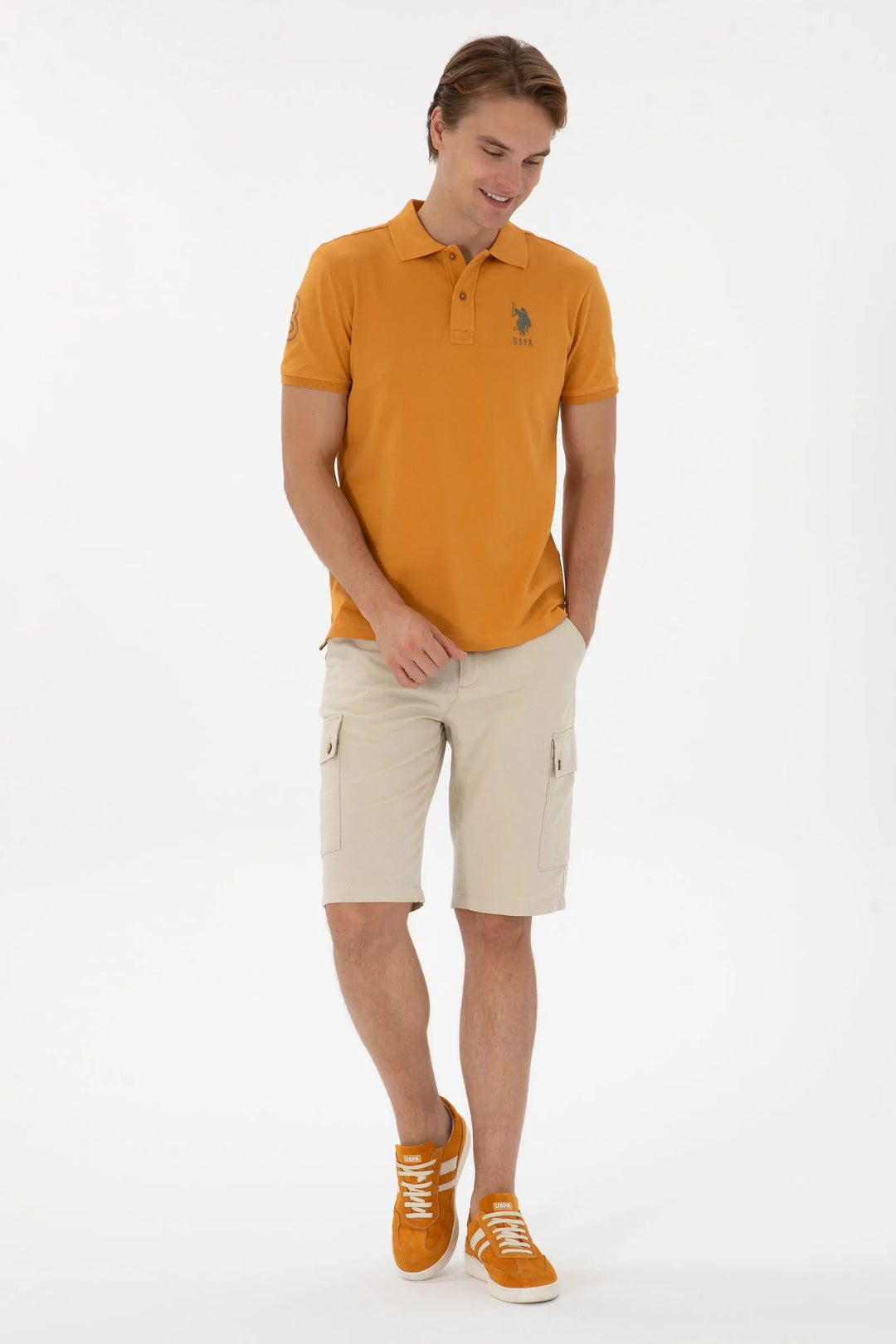 Stone Woven Bermuda Capri