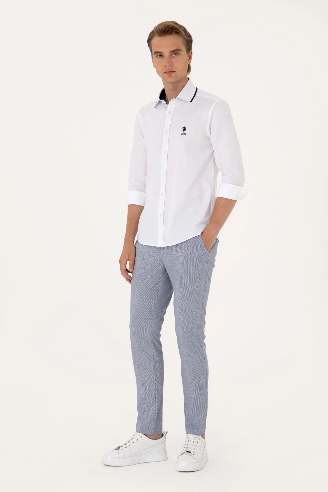 Navy Blue Chinos