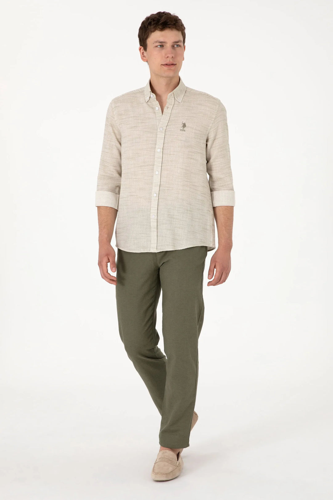 Dark Khaki Chinos