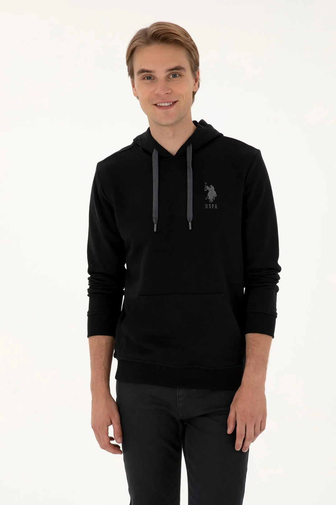 Black Hoodie With Logo