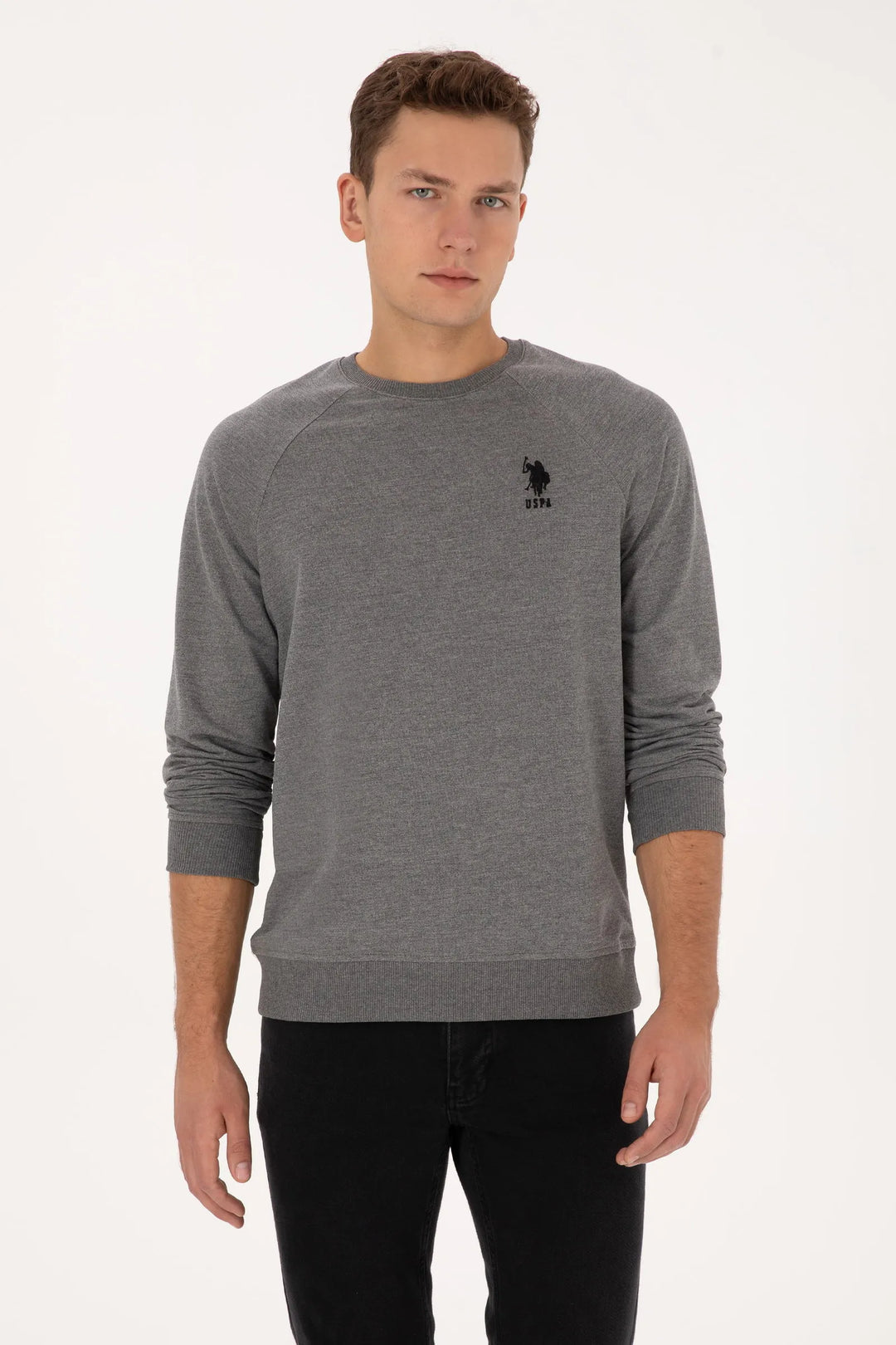 Anthracite Mela Sweatshirt With Logo