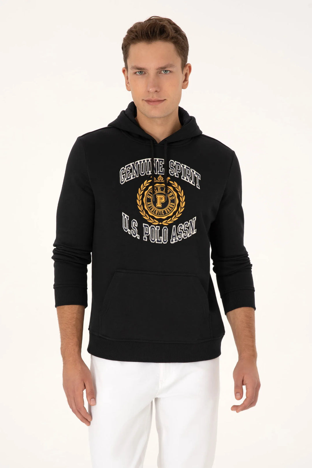 Black Hoodie With Logo