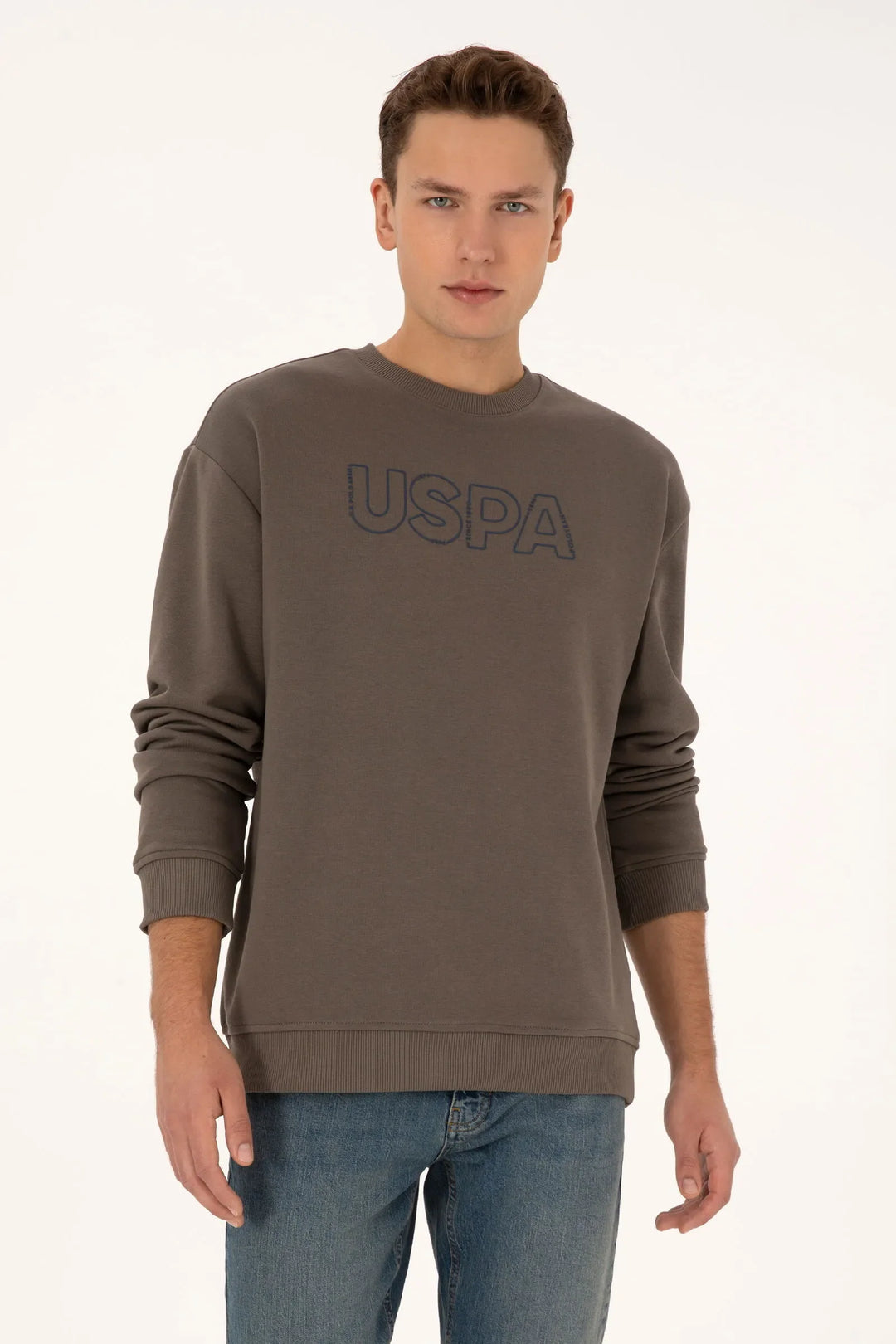 Mink Sweatshirt With Logo