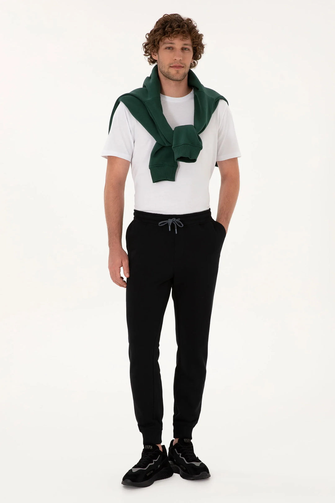Black Sweatpants With Logo