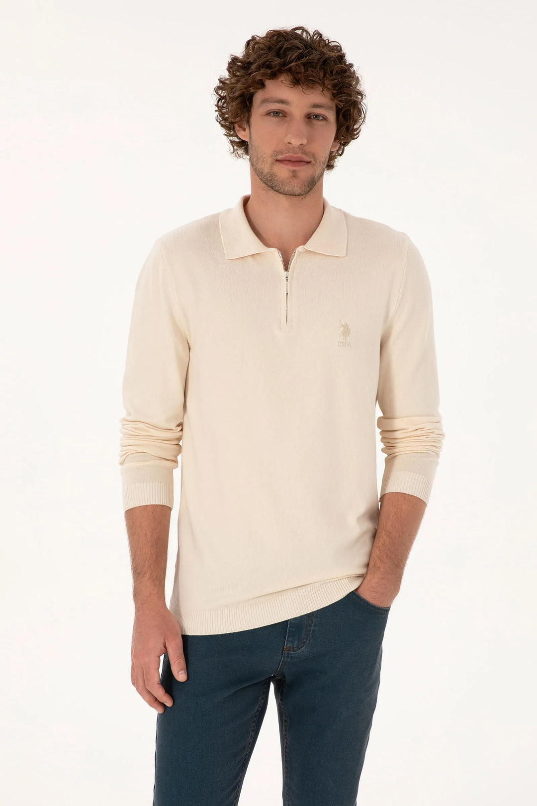 Pearl Pullover With Zipper