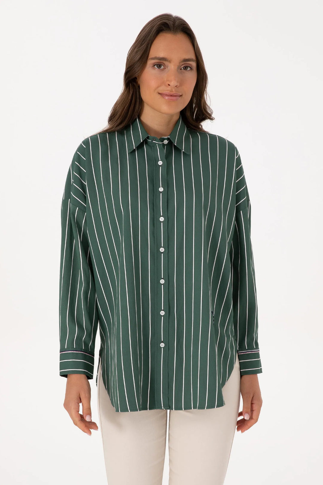 Dark Green Shirt Long Sleeve