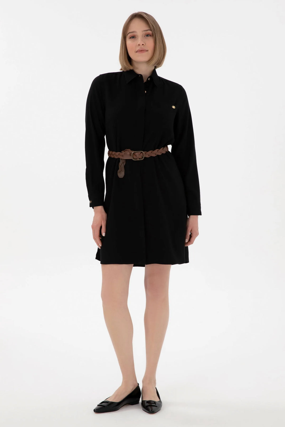 Black Woven Dress