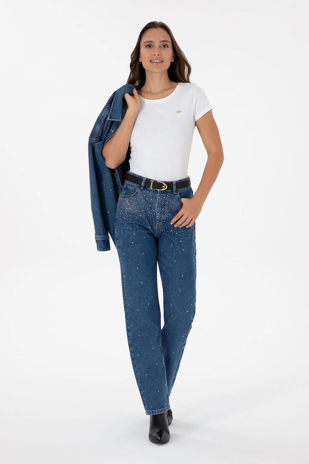 Blue Denim Trouser