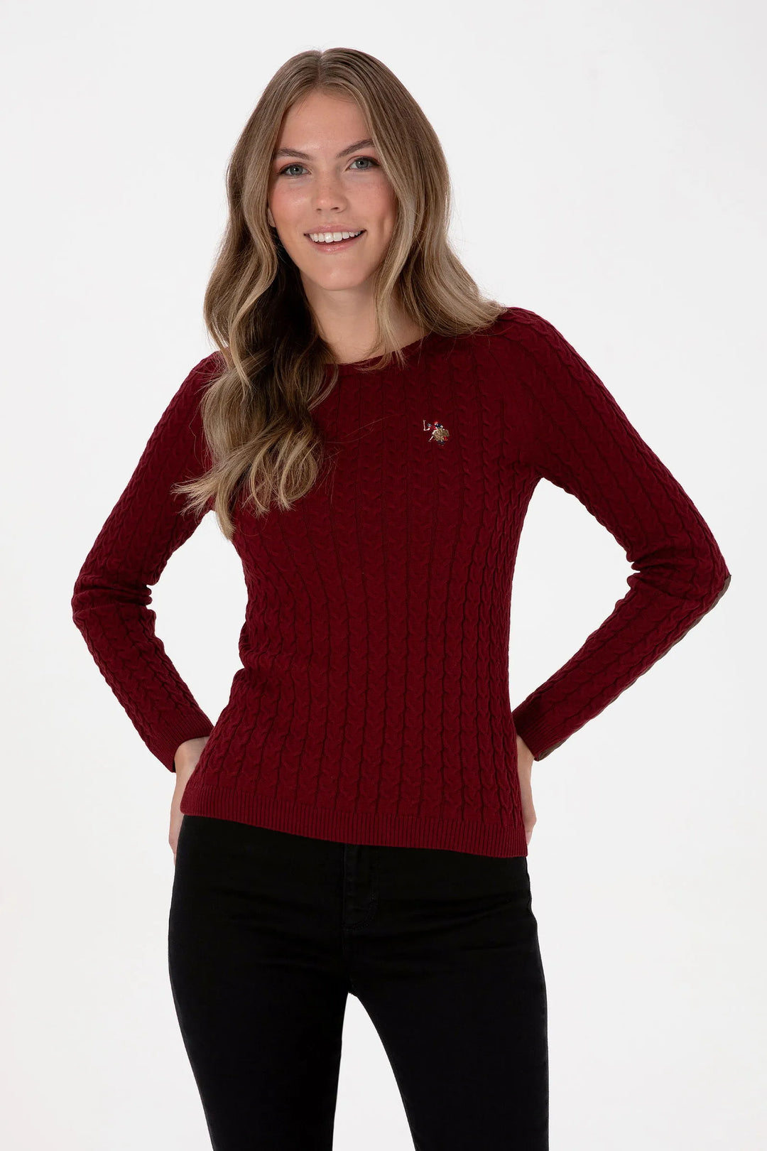 Bordeaux Knitting Jumper