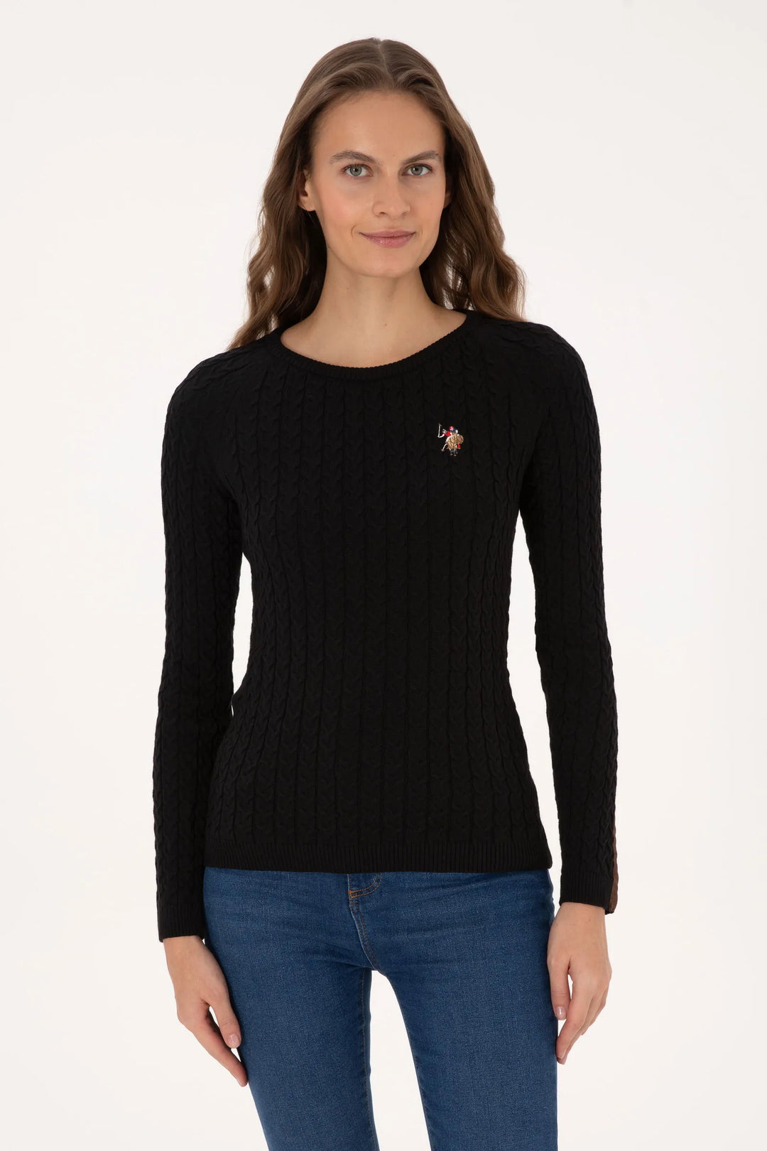 Black Knitted Pullover